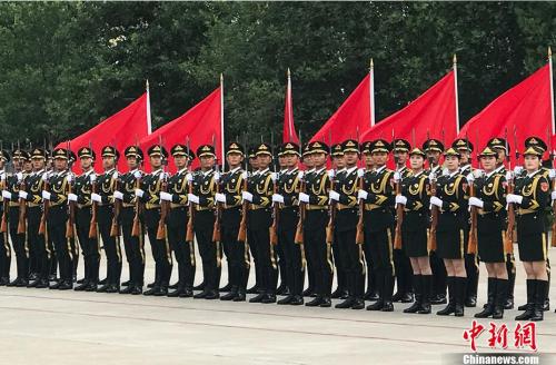 三军仪仗队张震,荣耀与担当的象征,三军仪仗队张震,荣耀的象征,担当之楷模