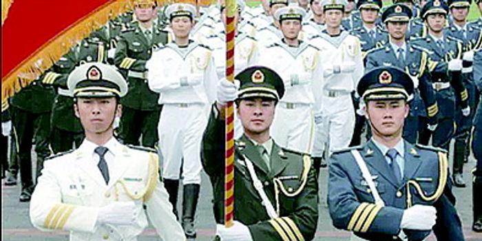 三军仪仗队视频模板，展现荣耀与力量的视觉盛宴，三军仪仗队荣耀力量视觉盛宴展示视频模板