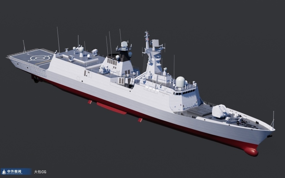 中国海军再添新力量,054型护卫舰又开建,中国海军再添新力量,054型护卫舰续建启航