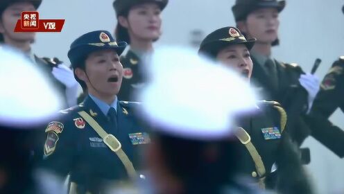 阅兵方阵中的璀璨明珠，女少将的风采，阅兵方阵中的璀璨明珠，女少将的风采展现