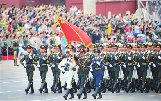 三军仪仗队最新图片,展现荣耀与力量,三军仪仗队风采展示,荣耀与力量的瞬间图片纪实