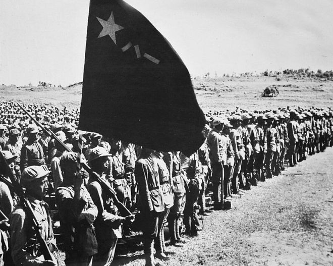 荣耀与传承,38集团军军旗的辉煌历程,荣耀与传承,38集团军军旗辉煌历程回顾