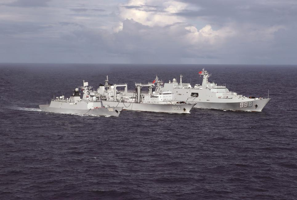 中国海军971舰,捍卫海洋权益的钢铁长城,中国海军971舰,捍卫海洋权益的坚固堡垒