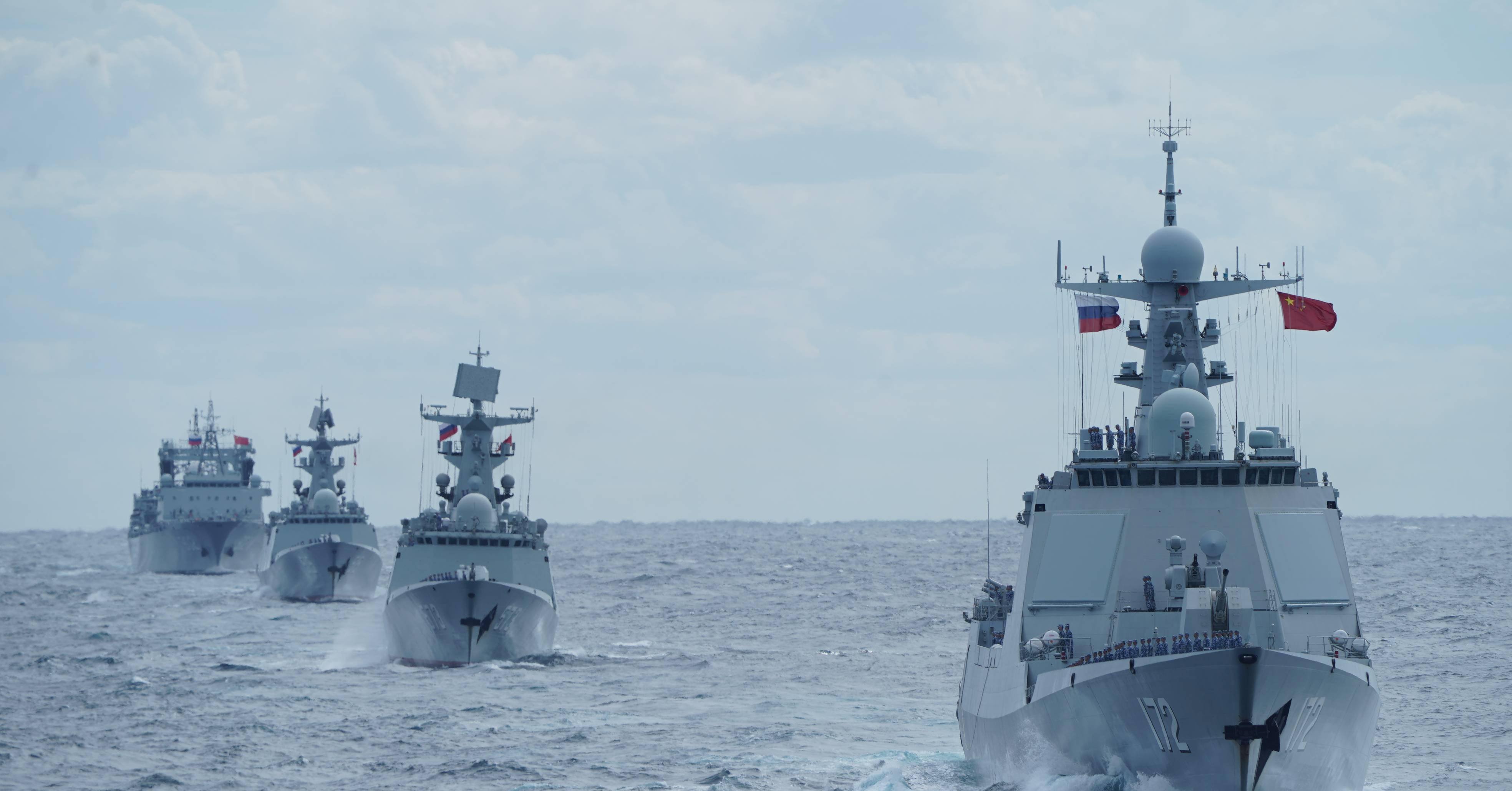 我国海军舰队,捍卫海洋权益,展示国家力量,中国海军舰队捍卫海洋权益,展示国家力量