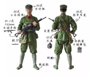 中国人民解放军军服介绍，中国人民解放军军服详解