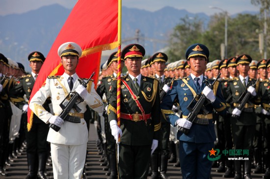 三军仪仗队图片大全集，荣耀与力量的展现，三军仪仗队图片集，荣耀与力量的完美展现