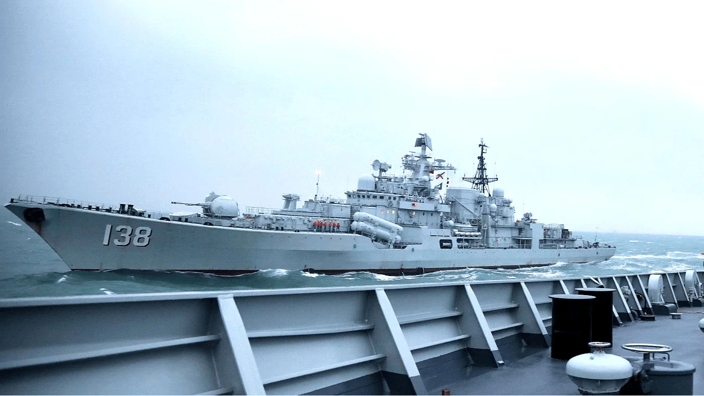 中国海军138号驱逐舰舰名——鞍山舰的荣耀与使命，中国海军鞍山舰，荣耀与使命的驱逐舰之旅