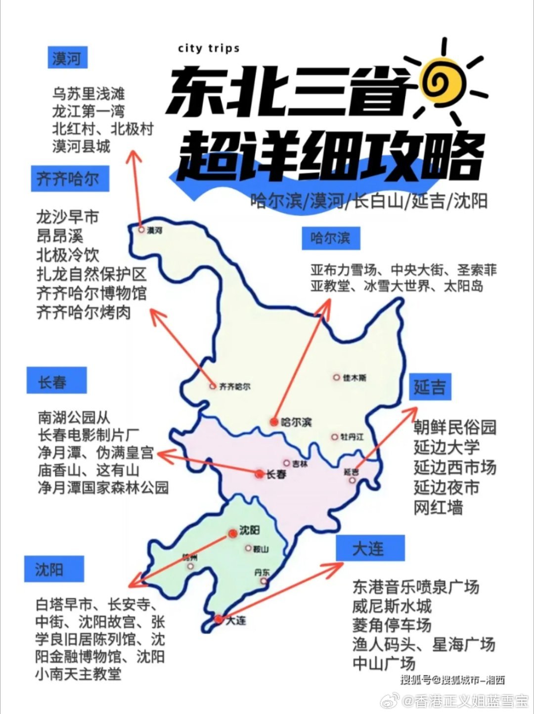 东北三省最全自驾游攻略，东北三省自驾游攻略大全