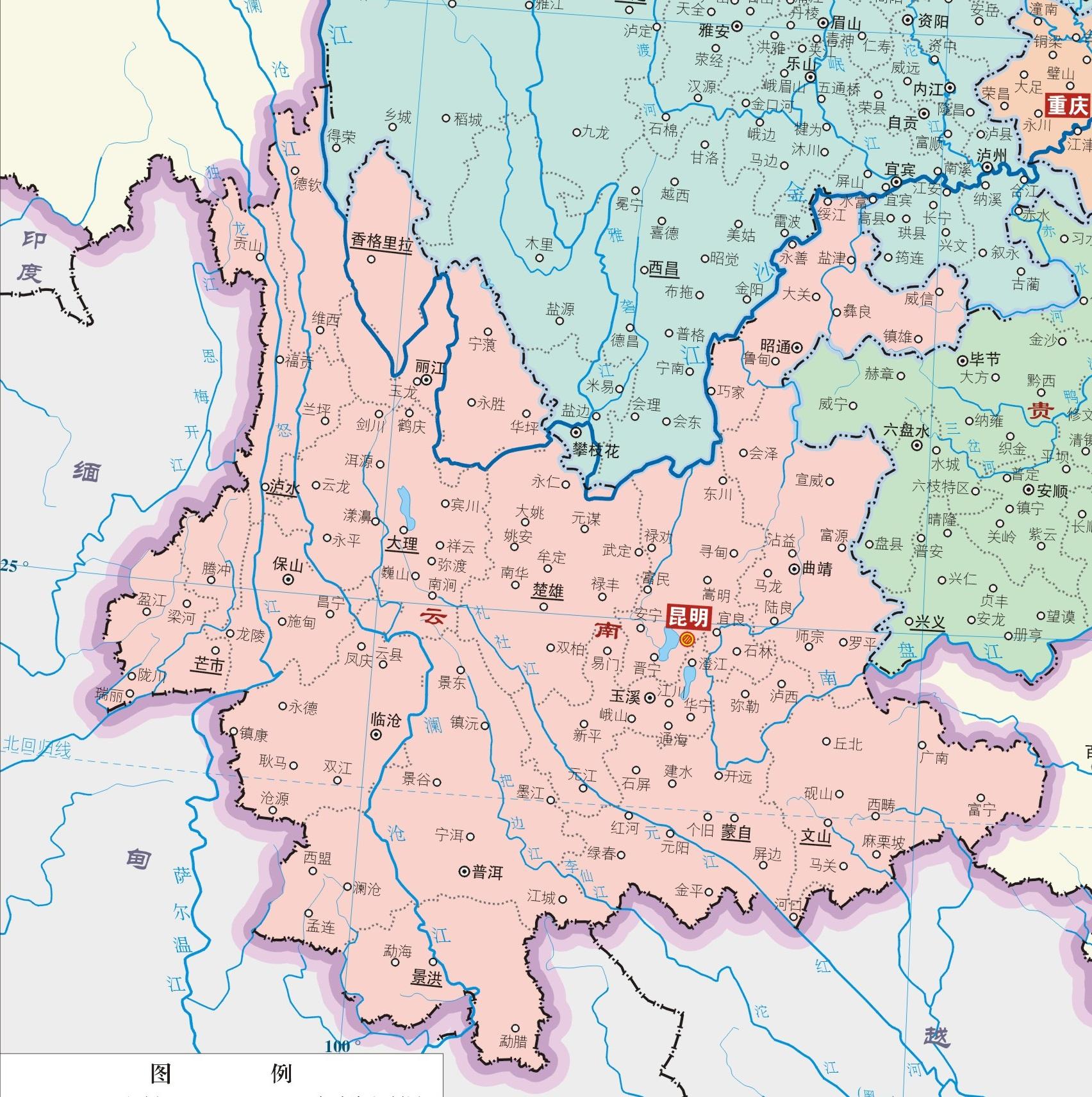 广西地图详细解析，广西地图全面详解