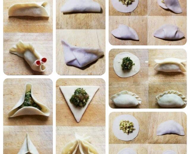 饺子的包法,传统美食的制作艺术,饺子的制作艺术,传统美食的包法