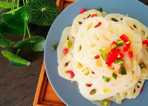 凉拌藕片的做法,一道清爽美味的夏日佳肴,凉拌藕片的做法,夏日清爽美味佳肴