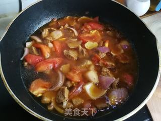 西红柿炖牛肉的做法,一道美味佳肴的烹饪指南,西红柿炖牛肉烹饪指南,美味佳肴的制作方法