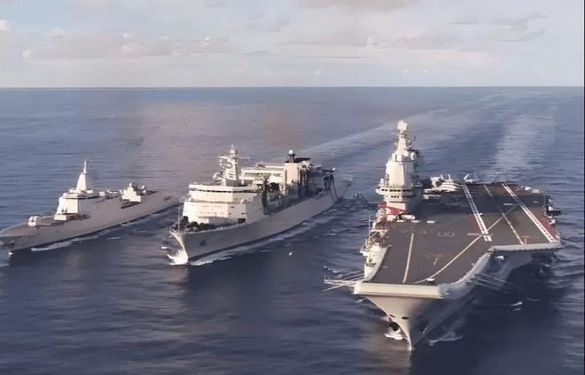 山东舰——中国海军的骄傲,17号航母的辉煌之旅,山东舰,中国海军的荣耀,17号航母的辉煌征程