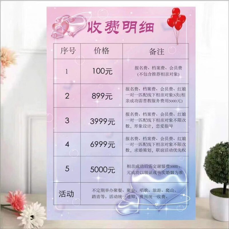 婚姻介绍所收费模式探究，婚姻介绍所收费模式深度解析